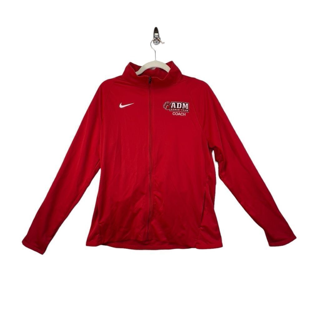 NWT‎ nike dri fit ADM Iowa dance coach zip up M